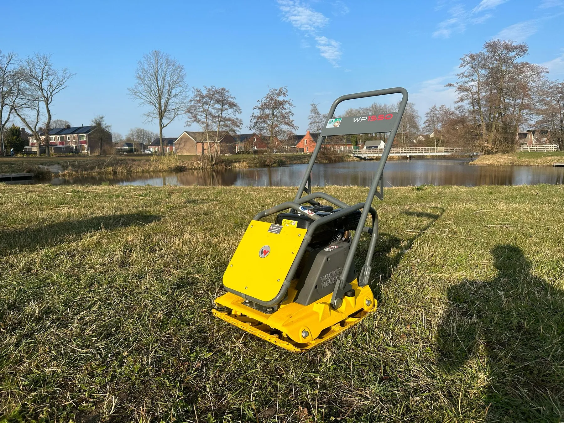 Trilplaat Wacker Neuson WP1550 Cover